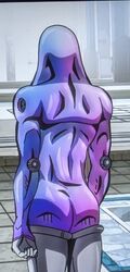 ass jojo's_bizarre_adventure moody_blues solo_male stand_(jjba) thick_thighs thigh_highs thighhighs vento_aureo