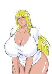 1girls bbw bedroom_eyes big_breasts blonde_hair blush bottomless breasts busty chubby chubby_female cleavage curvaceous curvy curvy_figure female female_focus female_only gender_transformation genderswap genderswap_(mtf) half-closed_eyes huge_breasts large_breasts light-skinned_female light_skin lips lipstick long_hair makeup narrowed_eyes naruko naruto naruto_(classic) naruto_(series) naruto_shippuden no_panties oppai pink_lips pink_lipstick pinup pose posing rule_63 sexy_no_jutsu shounen_jump solo solo_female solo_focus standing t-shirt tight_clothing uzumaki_naruto voluptuous wide_hips yellow_hair