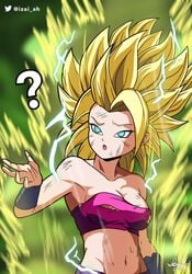 caulifla from dragon ball by izai ah