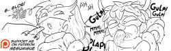adventure_time fionna_and_cake huntress_wizard master_and_student megumigue stuck_together tears tentacle tentacle_in_mouth tentacle_penetration tentacle_rape tentacle_sex wip witch_wizard