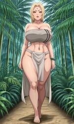 1girls ai_generated big_breasts big_thighs boruto:_naruto_next_generations crop_top curvy curvy_body curvy_female curvy_figure curvy_hips curvy_thighs hips huge_breasts kyoru189 large_breasts looking_at_viewer looking_down looking_down_at_viewer mature_female midriff naruto naruto_(series) naruto_shippuden seductive seductive_look shiny shiny_skin solo solo_female thighs tsunade