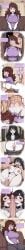 2girls ai_generated big_breasts big_penis black_eyes black_hair blowjob blush broken_rape_victim brown_hair comic_strip cum_in_pussy cum_inside cumming english_text jaiden jaiden_(jaiden_animations) jaiden_animations jaidens_mom kinia licking_penis masturbation on_the_floor on_the_wall raped_female