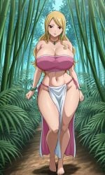 1girls ai_generated big_breasts big_thighs crop_top curvy curvy_body curvy_female curvy_figure curvy_hips curvy_thighs fairy_tail hips huge_breasts kyoru189 large_breasts looking_at_viewer looking_down looking_down_at_viewer lucy_heartfilia mature_female midriff seductive seductive_look shiny shiny_skin solo solo_female thighs