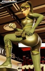 1girls ass ass_focus big_ass big_butt booty bubble_ass bubble_butt butt_focus catsuit epic_games fat_ass fat_butt fortnite fortnite:_battle_royale grace_crowne looking_at_viewer solo_female tight_clothing tight_fit