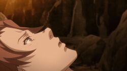 1boy 1girl 1girls 2026 animated animated_gif between_breasts blush bouncing_breasts breasts brown_hair cheating_(relationship) cowgirl_position eileen_(phantom_alchemia_silvia_no_dokidoki_sakusei_toshi_keikaku) face_between_breasts female girl_on_top head_between_breasts implied_sex large_breasts lying nipples phantom_alchemia_silvia_no_dokidoki_sakusei_toshi_keikaku sex short_hair straddling tagme warrior