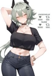 2d 2d_(artwork) 2d_artwork caesar_king green_hair zenless_zone_zero