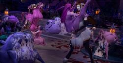 2futas 3d 6girls balls barefoot cum_inflation cumflation draenei draenei_futa feet fellatio futa_on_female futanari holtart horsecock horsecock_futa horsecock_futanari huge_ass huge_balls huge_breasts impregnation inflation night_elf night_elf_female pussy size_difference soles stomach_bulge succubus_(warcraft) vaginal vaginal_penetration vana3d warcraft world_of_warcraft