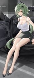2d 2d_(artwork) 2d_artwork caesar_king green_hair zenless_zone_zero