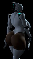 1girls 3d ass dat_ass female haydee haydee_(game) large_ass large_breasts robot robot_girl sfrogue tagme weapon