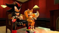 3d anxious darksorm huge_cock imminent_rape imminent_sex looking_at_penis male_only nervous sega shadow_the_hedgehog sitting sonic_(series) tails