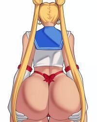 1girls 2024 2024s armwear ass ass_focus ass_grab back back_view big_ass big_butt bishoujo_senshi_sailor_moon blonde_female blonde_hair blonde_hair_female booty butt_focus butt_grab clothing dat_ass dat_butt fat_ass fat_butt female female_focus female_only gloves grabbing_ass grabbing_butt grabbing_own_ass grabbing_own_butt hair hi_res jakuson_z large_ass large_butt light-skinned_female light_skin sailor_moon simple_background solo thick_ass thick_butt twintails usagi_tsukino white_background