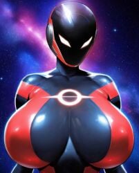 1female 1girls ai_assisted ai_generated arms_at_sides black_bodysuit black_helmet blackhole_symbol bodysuit civitai coloredbin.ai coloredbin_ai costume covered_nipples expressionless expressionless_face female female_focus female_human female_only female_superhero hands_at_side head_tilt helmet hero hero_costume hero_outfit heroine huge_boobs huge_breasts huge_breasts human human_female human_focus human_only large_boobs large_breasts large_tits looking_at_viewer massive_boobs massive_breasts massive_tits mature_female multicolored_bodysuit nebula plump_boobs plump_breasts plump_tits radiant_red red_bodysuit red_eyes red_helmet seductive_eyes seductive_gaze seductive_look shiny_bodysuit shiny_clothes solo solo_female solo_focus solo_human space space_background stars superhero superheroine tight_bodysuit tight_clothing top_heavy top_heavy_breasts upper_body upper_body_focus upper_body_only visible_nipples