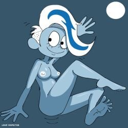 1girls blue_body breasts female female_only ghost ghost_girl hanna-barbera lewd_inspector monster monster_girl naked_female nipples phantasma_phantom scooby-doo scooby-doo_and_the_ghoul_school solo solo_female solo_focus tagme waving_at_viewer