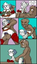 2016 2d_animation animated anthro archie_comics ass balls barby_koala bear belt bent_over big_balls big_penis black_nose blue_eyes bodyguard_position boots breasts brown_belt brown_body brown_ears brown_eyes brown_fur brown_tail clenched_teeth closed_eyes clothing comic cybernetic_arm cybernetic_limb cybernetics cyborg digital_media_(artwork) duo english_text female female_penetrated footwear frenum_ladder frenum_piercing from_behind_position fur genital_piercing genitals glistening glistening_jewelry glistening_object glistening_ring gloves grey_ears hair half-closed_eyes hand_on_side handwear hi_res high-angle_view holding_another inside interspecies jewelry koala ladder_piercing looking_at_another looking_pleasured loop low-angle_view machine male male/female male_penetrating male_penetrating_female mammal marsupial narrowed_eyes nipples nude on_bottom on_top open_mouth penetration penile penile_penetration penis penis_in_pussy penis_piercing piercing red_boots red_clothing red_footwear red_gloves red_handwear red_shoes reverse_cowgirl_position ring ring_(jewelry) sega sex shoes short_tail side_view small_breasts sonic_(series) sonic_the_hedgehog_(archie) sonic_the_hedgehog_(comics) sonic_the_hedgehog_(series) speech_bubble standing standing_doggystyle standing_sex tail teeth terrenslks text three-quarter_view thrusting tongue vaginal_penetration vombatiform white_body white_fur white_hair white_nipples