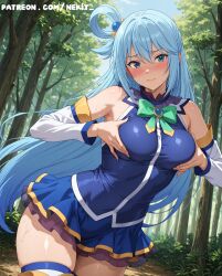 aqua (konosuba) from kono subarashii sekai ni shukufuku wo! by nekit