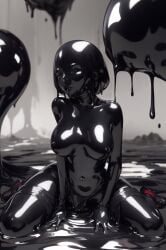 ai_generated bodysuit drone female_only latex