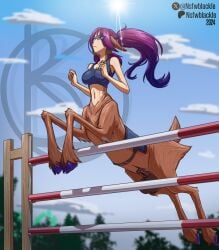 animal_penis centaur fully_sheathed futa_only futanari horsecock horsecock_futanari league_of_legends lillia_(league_of_legends) monster monster_girl nsfwblackle olympics