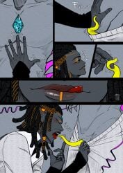 animal_humanoid arthropod arthropod_humanoid boots breasts butterfly butterfly_humanoid cane clothing clothing_pull colored comic dialogue duo elf erection femboy footwear french_kissing genitals hand_on_breast hand_on_chest hand_on_penis heart_symbol helfyr hi_res high_heeled_boots high_heels hug human humanoid imminent_sex insect_humanoid insects kissing lepidopteran lepidopteran_humanoid love male male/male mammal mammal_humanoid nobodick on_the_tip_of_the_tongue open_mouth opening_mouth panties panty_pull penis penis_poking_out profanity pupils romantic romantic_couple shoes slit_penis slit_pupils stisefaris_(ottott) tapering_penis text tongue tongue_out underwear underwear_pull vep_(ottott)