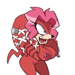 archie_comics areolae blue_eyes breasts cleft_of_venus colorized colorized_edit echidna edited guillion_(toshkarts) lien-da mobian mobian_(species) mobian_echidna nipples nude_female pink_hair pussy red_fur sega sonic_(series) sonic_the_hedgehog_(archie) sonic_the_hedgehog_(comics) sonic_the_hedgehog_(series) tail third-party_edit