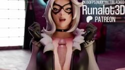 2026 3d 3d_animation big_breasts black_cat_(fortnite) black_cat_(marvel) boobjob breasts breasts_squeezed_together felicia_hardy female fortnite fortnite_(marvel_comics) looking_at_partner looking_at_viewer loop looping_animation male_pov marvel marvel_comics paizuri penis penis_between_breasts peter_parker runalot3d short_video shorter_than_30_seconds sound spider-man spider-man_(series) titjob video