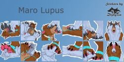 animal_genitalia anthro blush blush_lines bodily_fluids canid canine canis collar collar_only collar_tag dripping feet foot_fetish foot_focus foot_lick foot_play footjob fully_sheathed genital_fluids genitals hi_res leaking_precum licking licking_paws macro male mammal maro_lupus micro nude pawpads paws penis praise praise_kink precum precum_drip precum_on_penis saliva saliva_on_foot sex sheath sheath_play steamy_breath stepped_on stepping stepping_on_genitals stepping_on_head sticker sticker_pack telegram_sticker tongue wolf worshipping_paw ych_(character) zephyxus