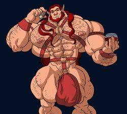 abs balls biceps body_hair bodybuilder bulge elf flaccid human hyper hyper_balls hyper_genitalia hyper_muscles hyper_penis hyper_testicles male male_focus male_only muscles muscular muscular_arms muscular_ass muscular_back muscular_legs muscular_male muscular_thighs nipples pecs penis remert solo solo_male testicles veins veiny_penis