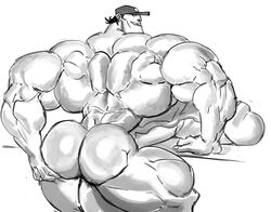 abs biceps bodybuilder boner erection human hyper hyper_balls hyper_genitalia hyper_muscles hyper_penis hyper_testicles male male_focus male_only monochrome muscle muscles muscular muscular_arms muscular_ass muscular_back muscular_legs muscular_male muscular_thighs nipples nude pecs remert solo solo_male texas_(motorcity) veins veiny_penis