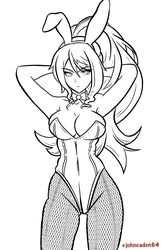 alternate_costume black_and_white breasts johncaden metroid monochrome nintendo no_color samus_aran tagme wip work_in_progress