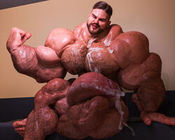 3d7fantasy 3d_(artwork) abs biceps bodybuilder cum cum_on_body cum_on_lower_body cum_on_muscles cum_on_penis cum_on_self cum_on_upper_body cumming cumshot gay gay_sex growthcomics hyper hyper_balls hyper_genitalia hyper_muscles hyper_penis hyper_testicles male male_focus male_only muscle muscles muscular muscular_arms muscular_ass muscular_back muscular_legs muscular_male muscular_thighs nipples pecs veins veiny_penis