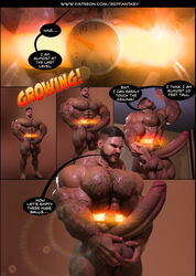 3d7fantasy 3d_(artwork) abs biceps bodybuilder cum cum_on_body cum_on_lower_body cum_on_muscles cum_on_penis cum_on_self cum_on_upper_body cumming cumshot gay gay_sex growthcomics hyper hyper_balls hyper_genitalia hyper_muscles hyper_penis hyper_testicles male male_focus male_only muscle muscles muscular muscular_arms muscular_ass muscular_back muscular_legs muscular_male muscular_thighs nipples pecs veins veiny_penis