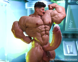 3d7fantasy 3d_(artwork) abs biceps bodybuilder cum cum_on_body cum_on_lower_body cum_on_muscles cum_on_penis cum_on_self cum_on_upper_body cumming cumshot gay gay_sex growthcomics hyper hyper_balls hyper_genitalia hyper_muscles hyper_penis hyper_testicles male male_focus male_only muscle muscles muscular muscular_arms muscular_ass muscular_back muscular_legs muscular_male muscular_thighs nipples pecs veins veiny_penis