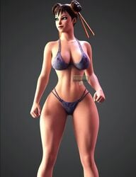 1girls 3d abs animated big_breasts capcom chun-li chun-li_(fortnite) fit_female fortnite fortnite:_battle_royale large_ass looking_to_the_side mp4 no_sound solo standing street_fighter tagme thick_thighs underwear video wide_hips wotm8h8