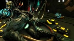 1girls 3d alien alien_girl anal anal_masturbation animated ass big_ass big_breasts breasts dat_ass dildo female glowing lying masturbation mp4 no_sound oberon_(warframe) rule_63 sex_toy solo solo_female tagme thick_thighs video warframe white-crow