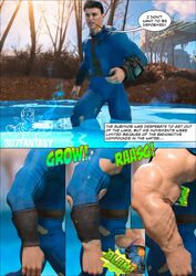 3d7fantasy 3d_(artwork) abs biceps bodybuilder clothing computer cum cum_on_body cum_on_lower_body cum_on_muscles cum_on_penis cum_on_self cum_on_upper_body cumming cumshot electronics fallout gay gay_sex growthcomics hyper hyper_balls hyper_genitalia hyper_muscles hyper_penis hyper_testicles jumpsuit male male_focus male_only muscle muscles muscular muscular_arms muscular_ass muscular_back muscular_legs muscular_male muscular_thighs nipples pecs pip-boy vault_suit veins veiny_penis wristwear