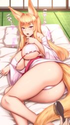 kitsune onee-san (shuugetsu karasu) from original by akitsuki karasu