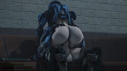 1boy 1girls 3d armor big_ass catherine-b320 dat_ass female_human female_spartan_(halo) halo_(series) halo_reach hands_on_ass helmet human kat-b320 reresfm riding spartan_(halo) spartan_iii_(halo) tagme