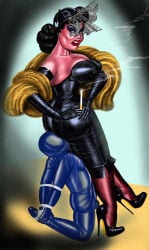 1boy 1boy1girl 1female 1girl 1girl1boy 1girls adult adult_female clothes deviantart deviantart_link dominant dominant_female dominatrix female female/male female_focus femdom gloves high_heels hourglass_figure hourglass_figured_female leather leather_clothing leather_gloves long_legs male/female malesub milf mommy mommy_dom older_female original original_character original_characters submissive_male unknown_artist