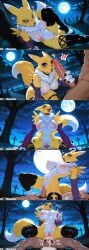renamon digimon bandai_namco digimon_(creature) 2d absurdres absurd_resolution absurd_res highres high_resolution high_quality hi_res patreon watermark uncensured image 2026 ai_generated wienergens 1girl breasts blush open_mouth blue_eyes large_breasts 1boy gloves thighhighs animal_ears nipples tail hetero outdoors nude detached_sleeves sky penis pussy tree fox_ears pubic_hair uncensored night fox_tail erection facial_mark moon fox_girl furry fishnets night_sky claws patreon_username full_moon colored_sclera ! furry_female black_sclera body_fur fishnet_thighhighs patreon_logo animal_nose interspecies !! furry_with_non-furry graveyard smile navel thighs teeth choker tongue solo_focus artist_name elbow_gloves tongue_out sex spread_legs stomach vaginal tattoo pov pussy_juice fangs abs grass straddling cross girl_on_top breath cowgirl_position purple_gloves white_fur crescent_moon yin_yang leg_tattoo two-tone_fur snout yellow_fur purple_sleeves neck_fur sweat thick_thighs male_pubic_hair clitoral_hood heart black_thighhighs cum english_text muscular cum_in_pussy testicles after_sex cumdrip clitoris grabbing_own_breast image_set