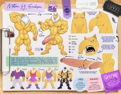 2026 anthro balls big_balls big_penis boner bulge clothed clothing dated drowzee english_text erection flaccid foreskin generation_1_pokemon genitals half-erect hi_res huge_penis humanoid_genitalia humanoid_penis hybrid_pokemon hyper hyper_genitalia hyper_penis hypno hypno_(pokemon) male male_only milton_h._erickson model_sheet musclegut muscular muscular_anthro muscular_male neck_tuft nintendo nipples nude pecs penis pokemon pokemon_(species) proboscis_(anatomy) signature solo solo_male text trunk_(anatomy) tuft vein veiny_muscles veiny_penis watermark wolfiecanem