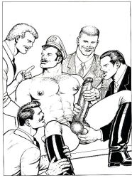 kake (tom of finland) fan art