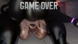 1boy 1boy1girl 1girl 1girls 3d 3d_(artwork) animal_humanoid areolae ass big_breasts big_butt big_cleavage breasts bull cleavage cum cum_in_pussy dark-skinned_female dark_skin digital_media_(artwork) ferux3d haydee haydee_(game) instant_loss_2koma large_areolae large_butt male/female muscular_male music pitch-black_skin rape robot robot_girl shorter_than_30_seconds sound tagme vagina vaginal_penetration vaginal_sex video