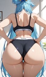 aqua (konosuba) fan art