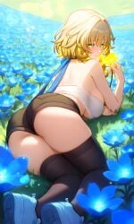 citlali_main honkai:_star_rail honkai_(series) aglaea_(honkai:_star_rail) ass ass_focus 1girl 1girls female female_only female_focus female/female solo solo_focus breasts big_breasts big_ass big_butt big_tits tits boobs sexy sexy_pose sexy_body sexy_female naked naked_female nude nude_female nipples romantic light_skin light-skinned_female lighting cute cute_face serious serious_look adorable milf ai_generated ai_assisted ai ai_art ai-created highres high_resolution high_quality blonde_hair blonde blonde_hair_female yellow_hair yellow_eyes green_eyes pose