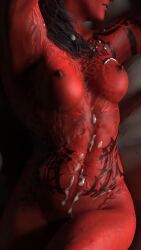 3d 3d_(artwork) 3d_artwork 3d_background 3d_model 3d_render abs athletic_female baldur's_gate baldur's_gate_3 black_hair body_scars braid braided_hair burn_scar cum cum_on_belly cum_on_body cum_on_self cum_on_stomach cummed_on daz3d daz_studio dungeons_and_dragons erect_nipples fangs fantasy female female_only forgotten_realms hard_nipples humanoid humanoid_female implants karlach larian_studios lying_down lying_on_back lying_on_bed medieval_fantasy naked naked_female nude nude_female prince_sanguine red-skinned_female red_body red_hair red_skin ridges scar scars shaved_crotch shaved_pussy tattoo tattooed tattooed_female tattoos tiefling two-tone_hair