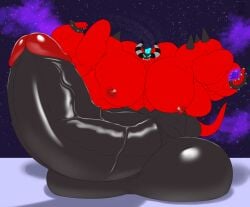 balls_on_ground bodybuilder heavy_balls hyper hyper_cock hyper_genitalia hyper_penis male male_only muscles muscular muscular_arms muscular_male muscular_thighs nipples penis regnar sonic_lost_world sonic_the_hedgehog_(series) testicles zavok