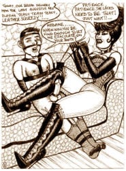 1boy 1boy1girl 1female 1girl 1girl1boy 1girls adult adult_female boot_fetish boots clothes deviantart deviantart_link dominant dominant_female dominatrix female female/male female_focus femdom gloves high_heel_boots high_heels knee_boots kneehigh_boots leather leather_boots leather_clothing leather_gloves long_legs male male/female malesub milf older_female original original_character original_characters submissive_male tall_boots unknown_artist