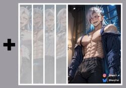 1boy abs ahe_gao ahegao_face ai_generated balls biceps big_balls big_cock big_penis blush cum cum_drip cum_dripping cum_dripping_from_penis cum_load cum_on_abs cum_on_body cum_on_muscles cum_on_self cumming cumming_on_self cumshot drool drool_on_face drooling ejaculating ejaculating_cum ejaculation erection excessive_cum fapping feeling_pleasured horny horny_face horny_male huge_balls huge_cock jerking_off jerkingoff lying_on_back male male_focus male_masturbation male_nipples male_only masturbate masturbation muscle_veins muscles muscular muscular_arms muscular_body muscular_legs muscular_thighs naked naked_male nipples nude nude_male one-handed_masturbation open_legs open_mouth orgasm orgasm_face pecs penis pleasure pleasure_face pleasured pleasured_face ripped_abs room seductive seductive_eyes seductive_look seductive_pose seductive_smile short_hair sitting sitting_down six_packs smile solo solo_focus solo_male sweating sweaty teenager testicles thighs tongue tongue_out torri1 uncensored uncensored_penis veins veins_on_dick veiny veiny_arms veiny_muscles veiny_penis yaoi large_pectorals neuvillette_(genshin_impact) genshin_impact white_hair blue_eyes night bedroom purple_eyes vest long_hair long_sleeves frills boots high_boots honkai_(series) long_tongue