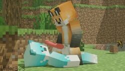 3d 3d_(artwork) animal_genitalia animal_penis animated anthro canid canine canine_penis cowgirl_position digital_media_(artwork) duo forest fox from_front_position genitals hi_res male male/male mammal microsoft mine-imator minecraft mojang mp4 no_sound on_bottom on_top penis plant sex tagme tree unfoe363 video video_games webm xbox_game_studios