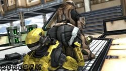 1boy 1girls animated armor ass_focus big_ass dat_ass female_human female_spartan_(halo) halo_(series) helmet human male_human male_spartan_(halo) nisha_(reresfm) no_sound pov reresfm riding spartan_(halo) straight tagme video weapon