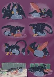 animal_genitalia avian balls big_balls big_penis big_sheath bodily_fluids cum excessive_cum excessive_genital_fluids excessive_precum feral genital_fluids genitals gryphon hi_res huge_balls huge_penis huge_sheath hyper hyper_balls hyper_genitalia hyper_penis hyper_sheath looking_at_viewer luccatoasty lying male mythological_avian mythological_creature mythology on_back penis penis_milking_machine precum presenting sheath sitting solo vein veiny_penis